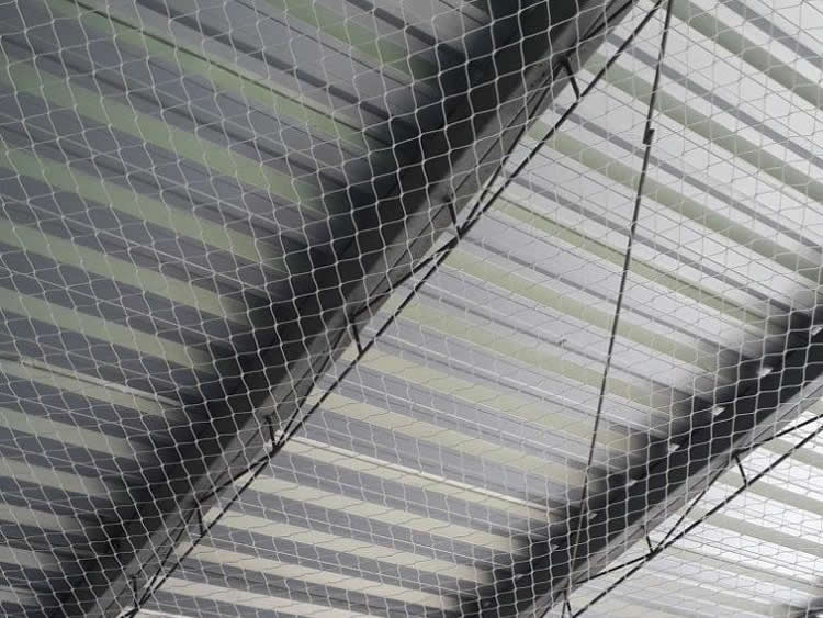 Barreiras físicas para controle de pombos